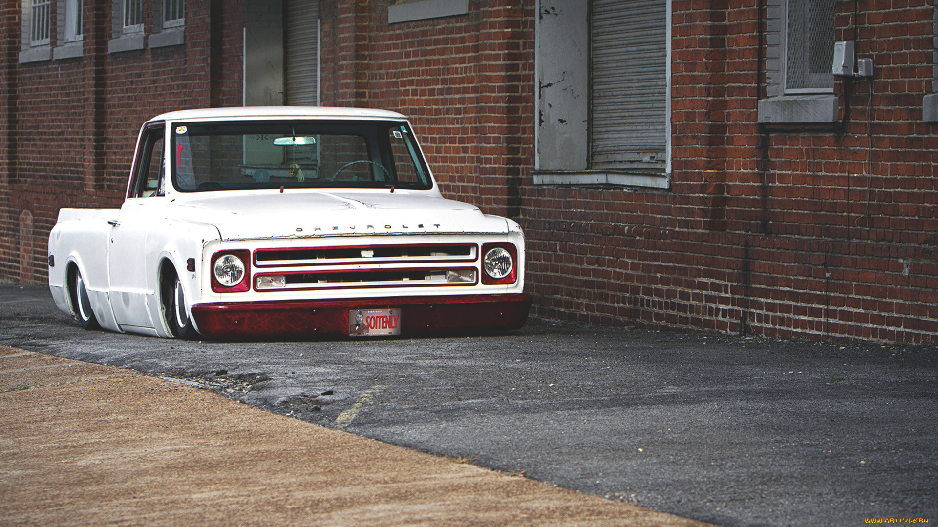 , custom pick-up, chevy